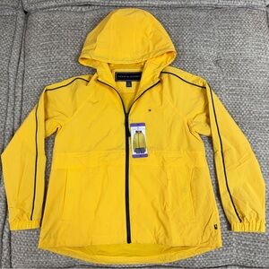 NEW Tommy Hilfiger jacket women XS Light weight wind breaker (rain Coat)